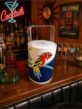 Vintage’s 1970-80’s retro barware ice bucket